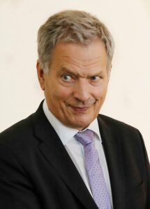 Prezydent FInlandii Sauli Niinistö